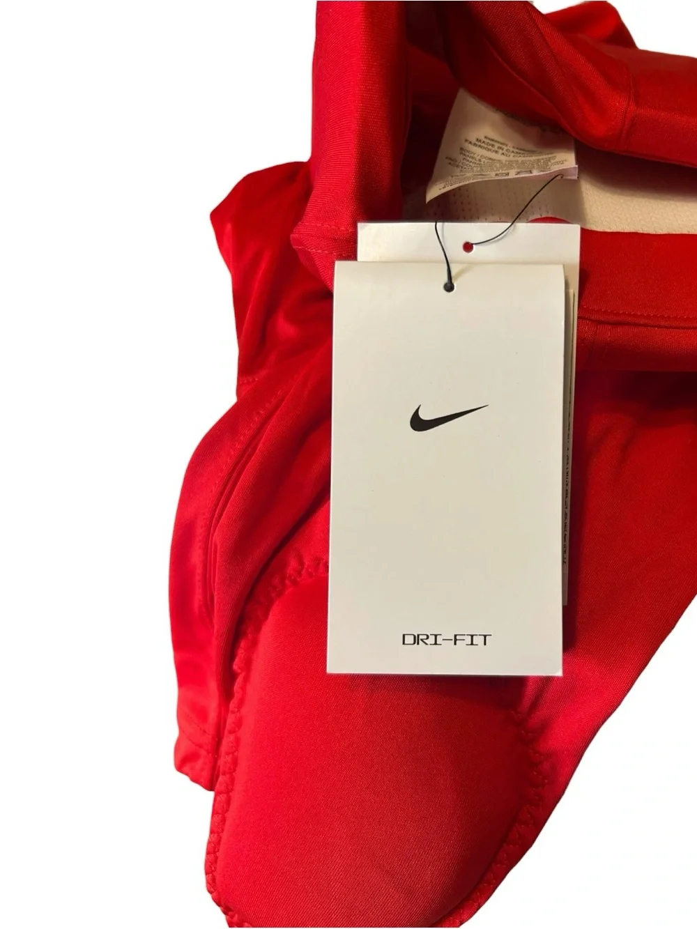NEW Nike Integrated Football Pad Pants Boys Size L Large DJ5731-657 Red
